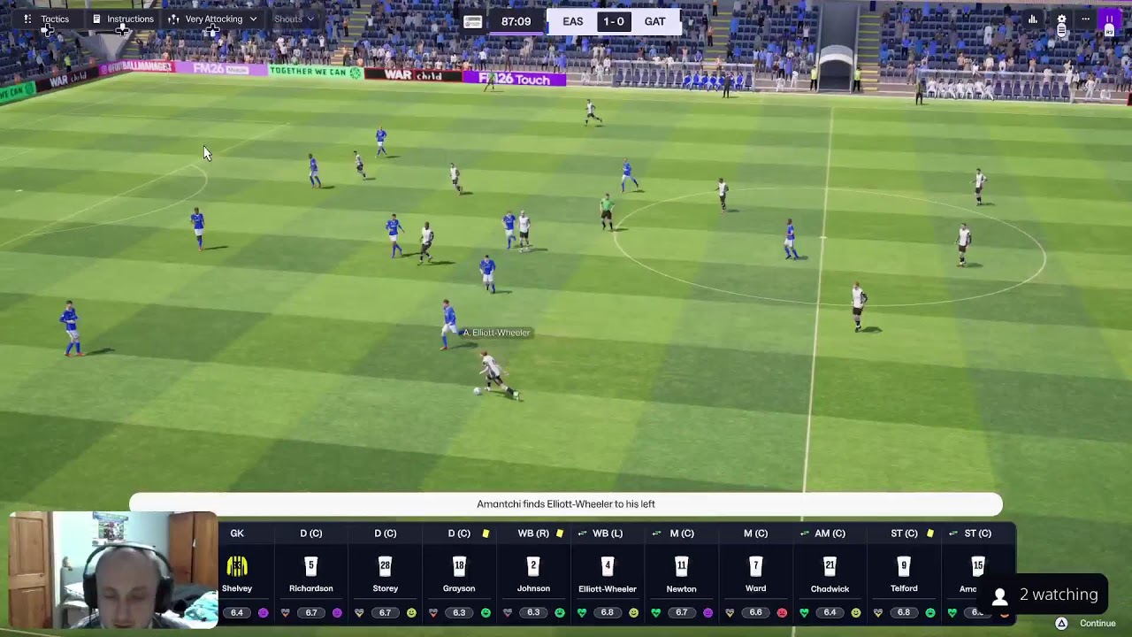 Football manager 26 Gateshead Save