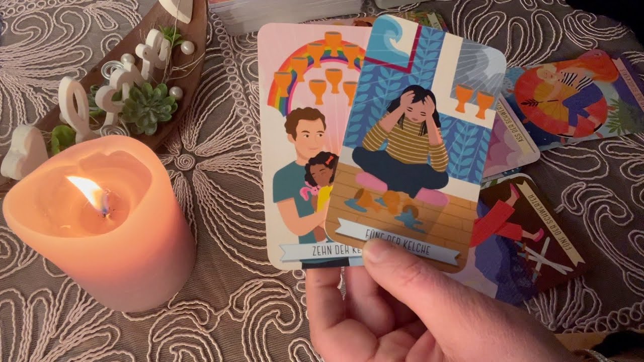 Er hat viele Male versucht Dich aufzugeben, aber es ist Ihm nicht gelungen  Tarot Legung