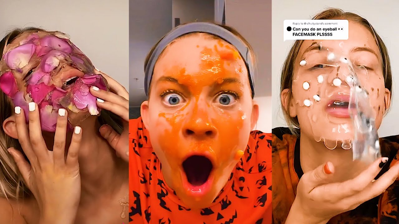 All Sydney Morgan FACEMASK / Satisfying FaceMask ASMR / Sydney Morgan
