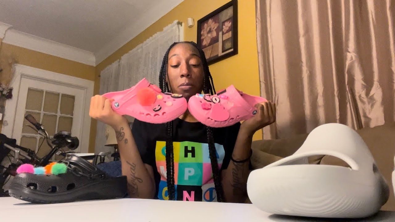 Added 3 NEW CROCS to Crocs Collection #ChainCrocs #Baya #MellowRecoverySlide #jibbitzcharms #jibbitz
