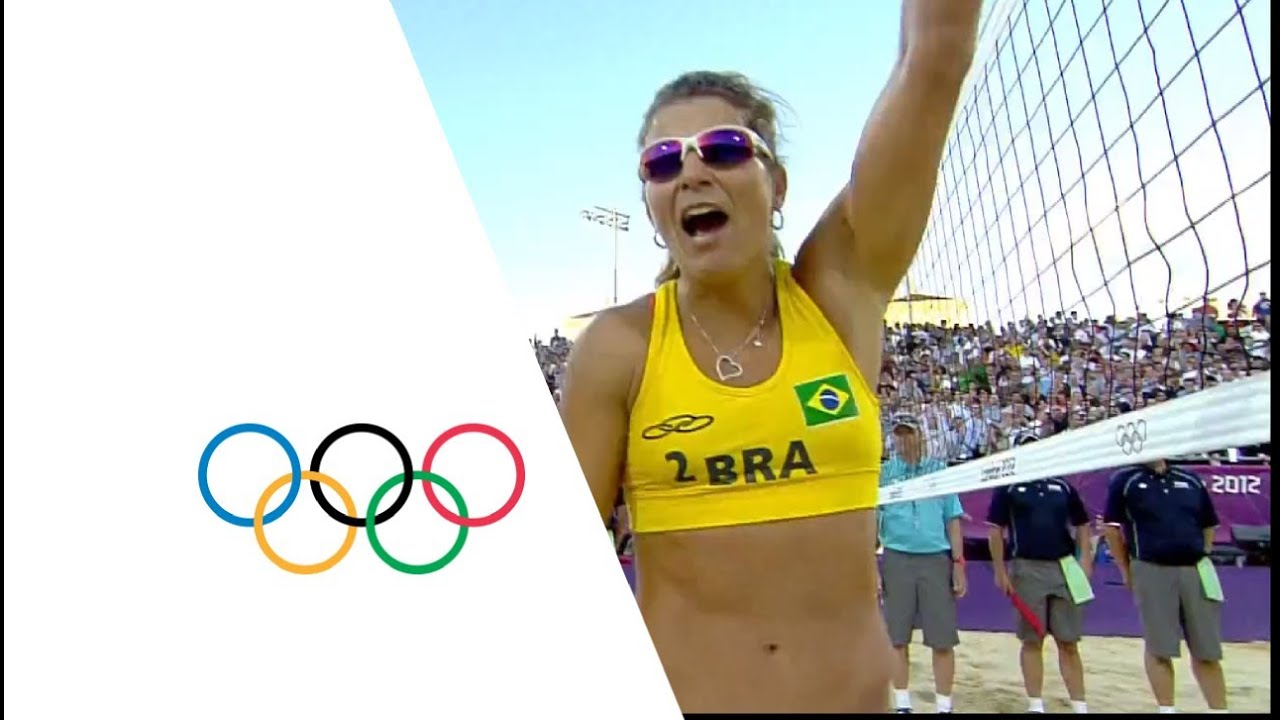 Beach Volleyball Women's Bronze Medal Match Brazil v China - Highlights | London 2012 Olympics