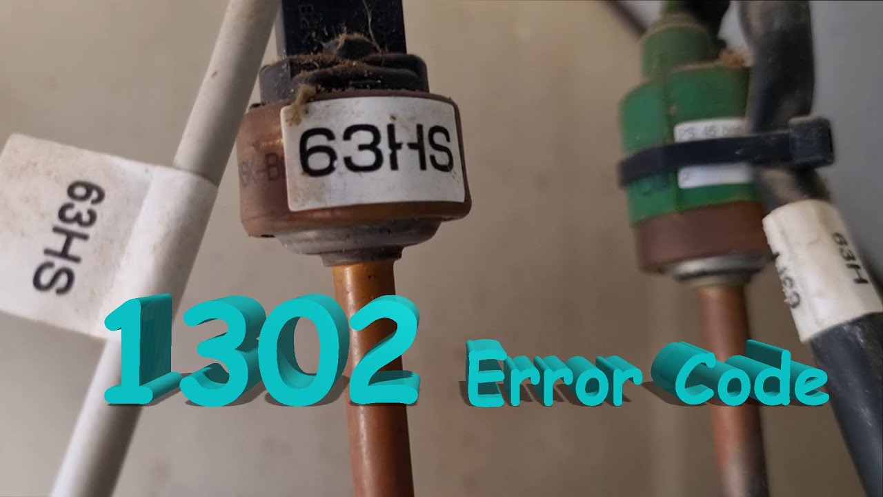 City Multi VRF 1302 error code