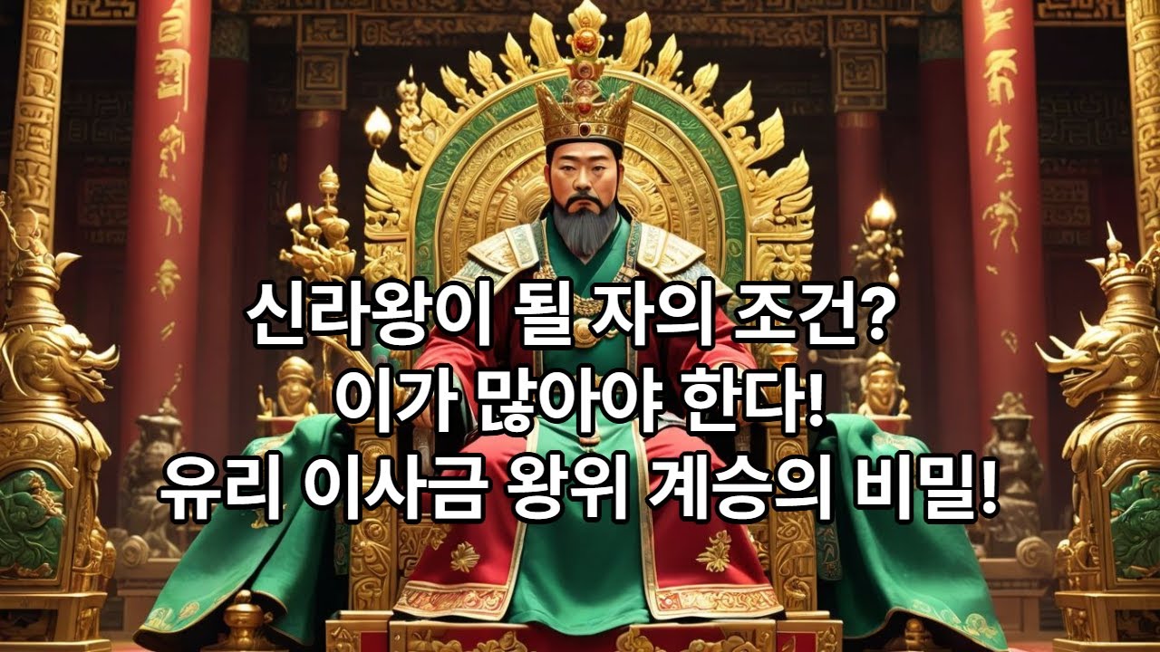 신라 왕은 어떻게 즉위했을까?  유리이사금과 왕위 계승의 비밀!&ldquo;성스럽고 지혜로운 사람은 이가 많다고 하니, 떡을 깨물어 누가 이가 많은지를 확인해 봅시다.&rdquo;