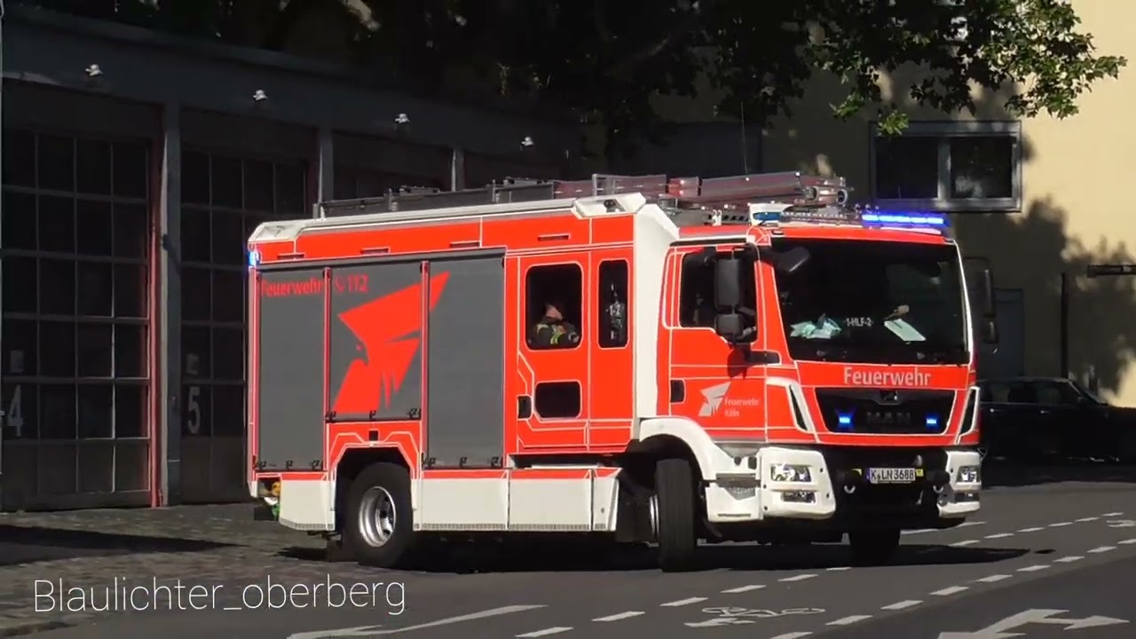 [KÖLN]Viele Einsatzfahrten an der Feuerwache 1 in Kurzer Zeit| Feuerwehr Rettungsdienst und Polizei