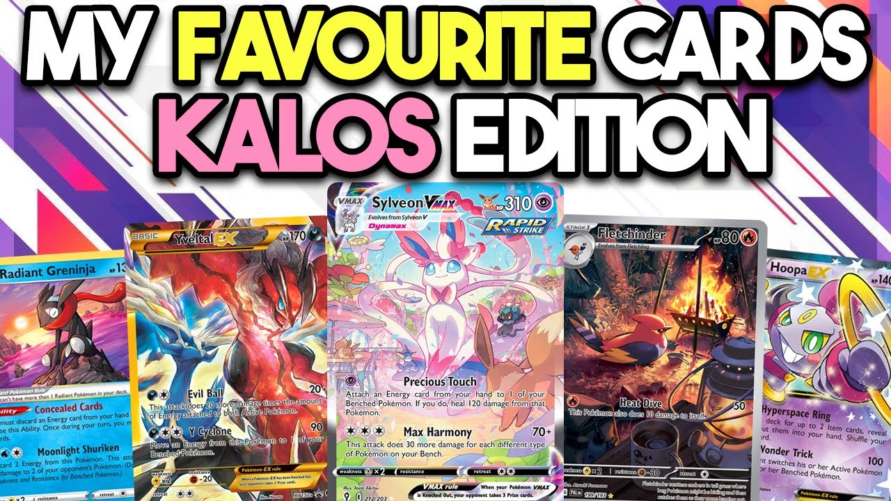 The BEST Pokémon Card Of EVERY Pokemon - Generation 6 Kalos! - Best of Dex Series!
