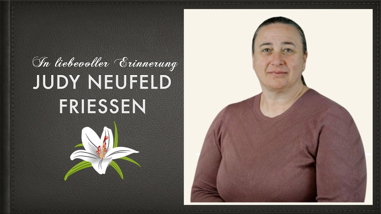 Beerdigung von Judy Neufeld - 15/03/2026
