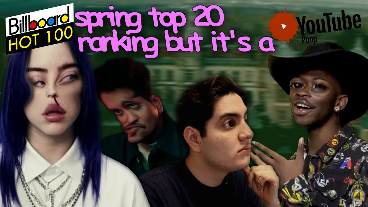BILLBOARD HOT 100 TOP 20 RANKED: Spring 2019 but it's a Youtube Poop