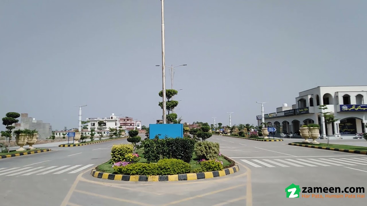 5 MARLA RESIDENTIAL PLOT FOR SALE IN IDEAL CANAL VIEW HOUSING SCHEME BYPASS SARGODHA