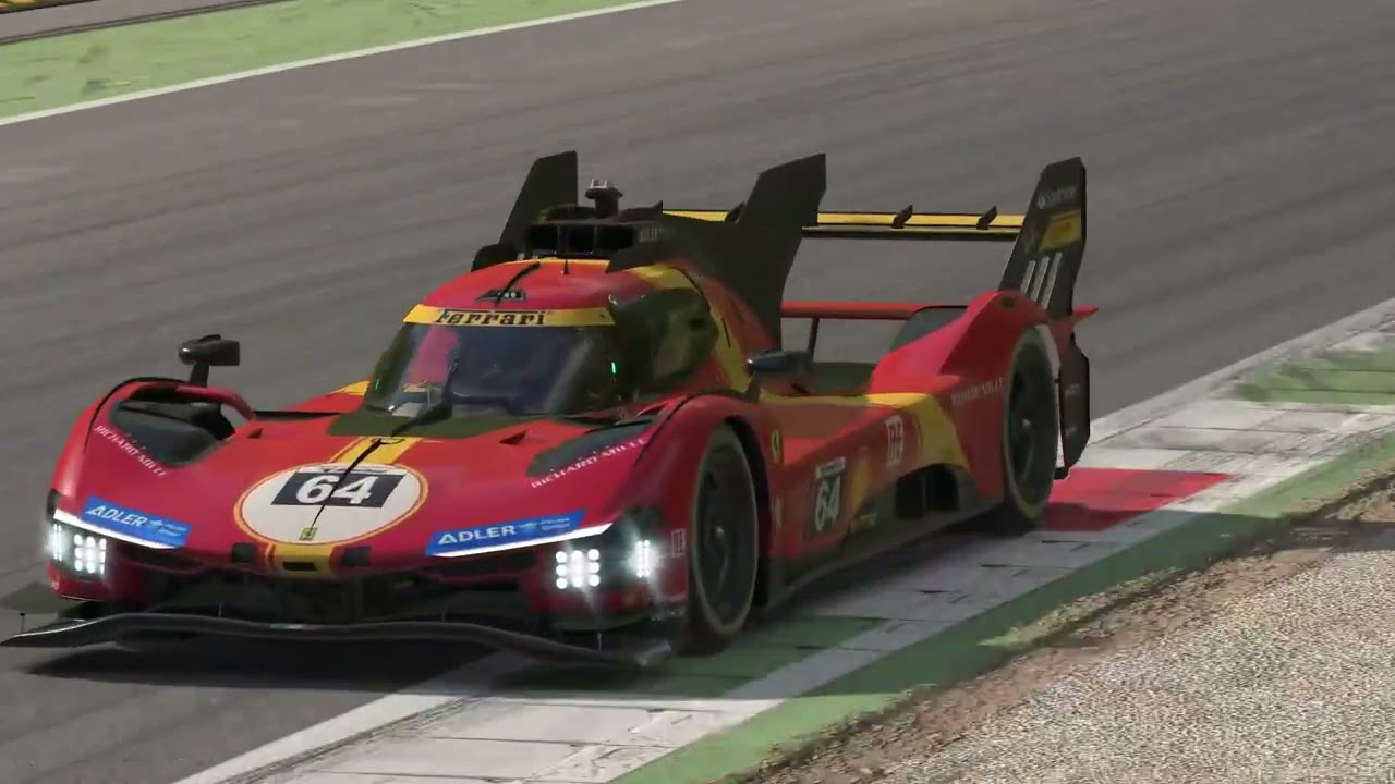 Ferrari 499 GTP Monza Lap iRacing