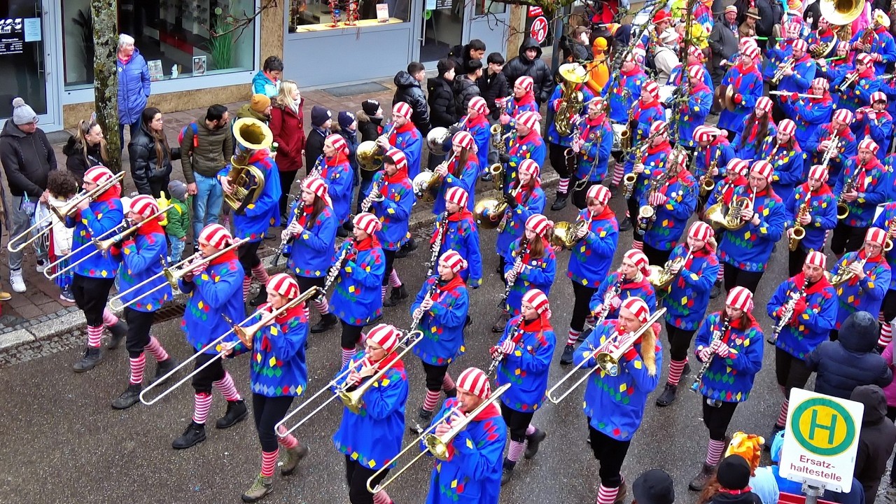 Fasnet-Mändig-Umzug 2026 in Neustadt - Hochschwarzwald | Alemannische Fasnet