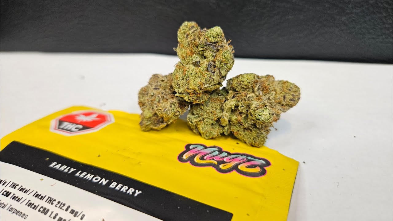 Strain Review Early Lemon Berry By Nugz