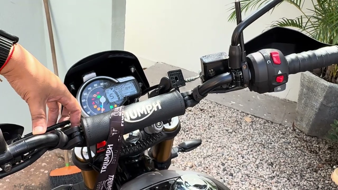 NOVOS ACESSÓRIOS TRIUMPH SCRAMBLER 400X