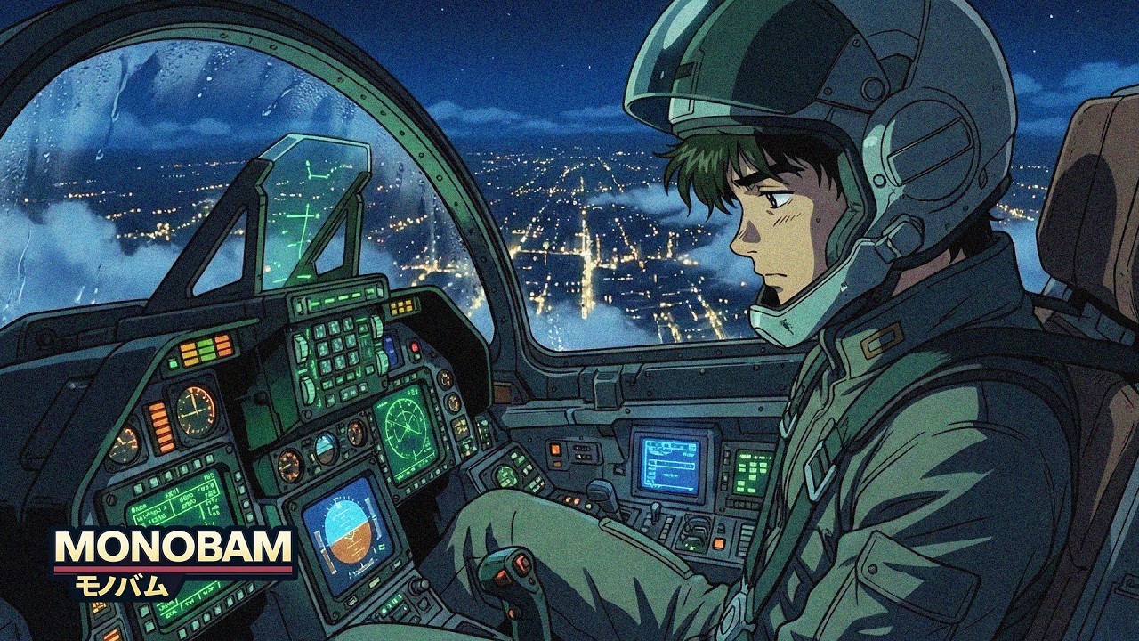 POV: Патрулирование неонового города над облаками - Midnight Patrol MONOBAM OST