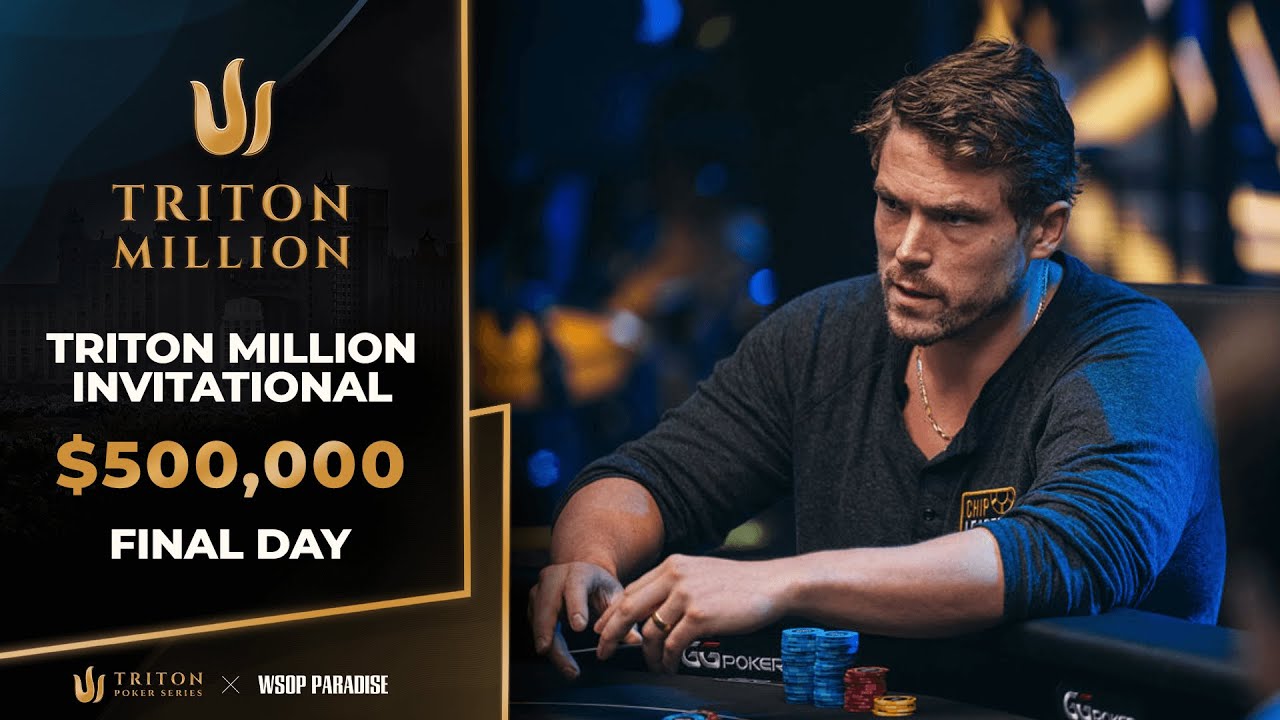 $500K NLH Triton Million - Event #2 Final Day | Triton Poker Series X WSOP Paradise 2024