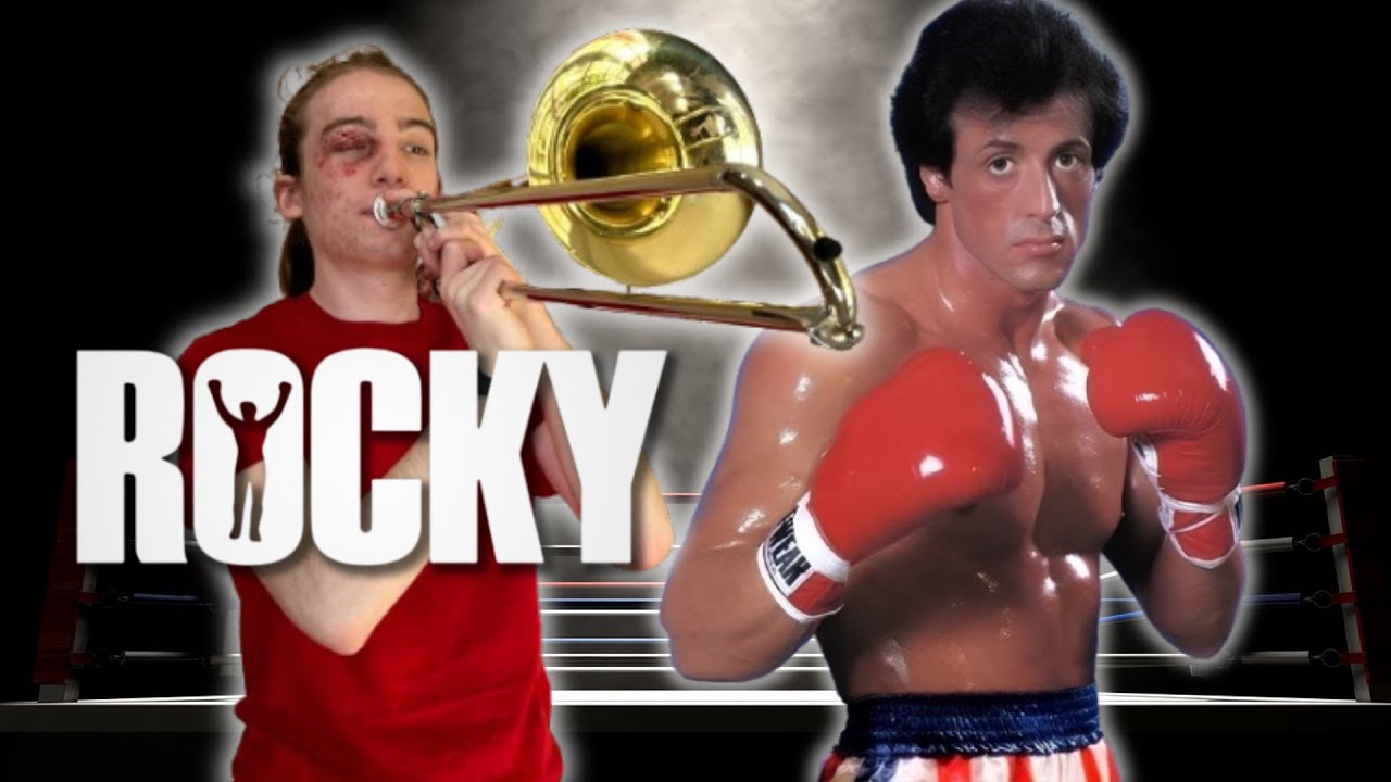 Gonna Fly Now from ROCKY - Trombone Quintet and Drums!