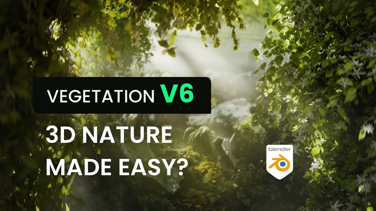 Vegetation Add-On V6 Review & Tutorial | Blender Nature Made Easy?