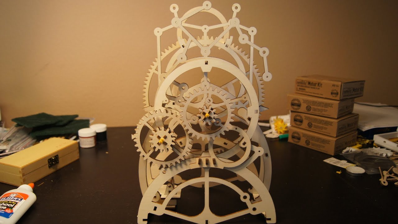 Rokr Clock Frame Assembly