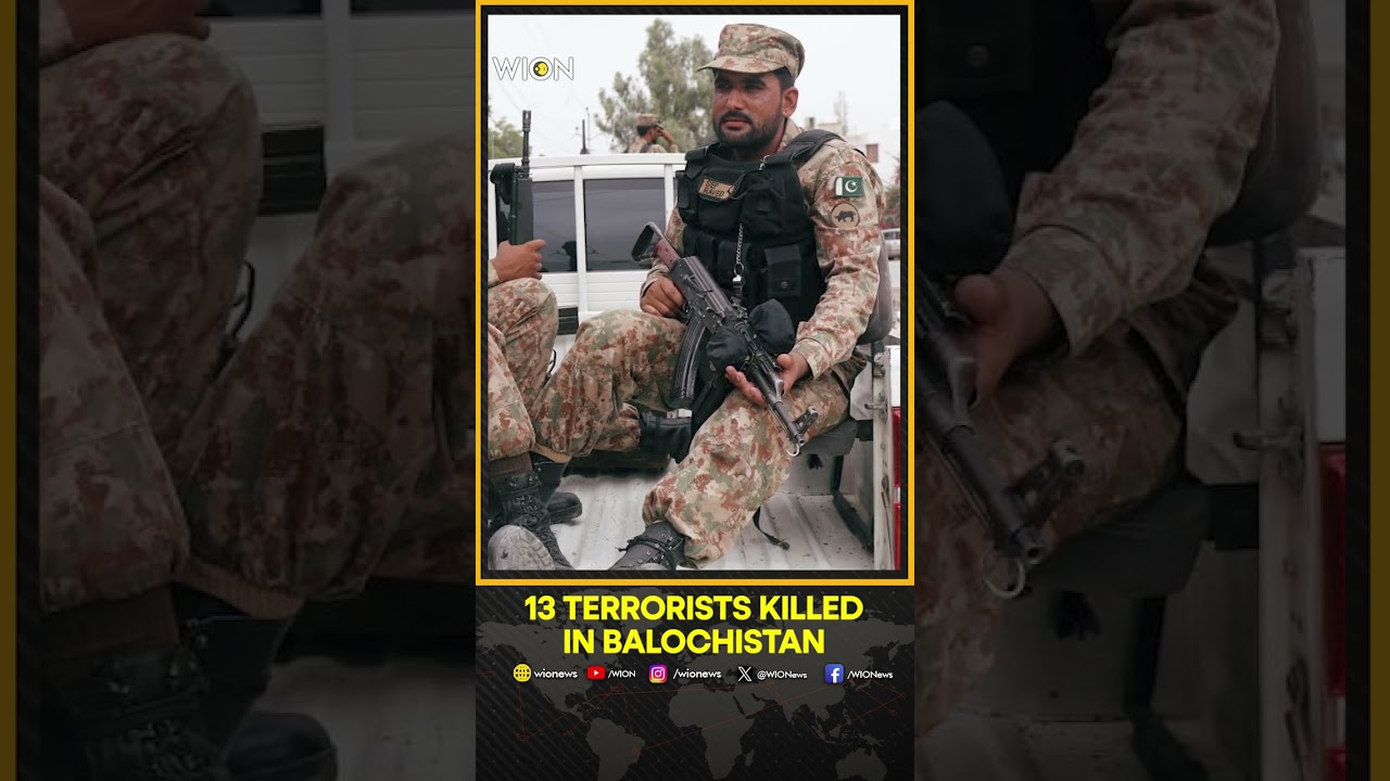 13 Terrorists Killed In Two Operations In Balochistan: Pakistan Army | WIOn Shorts