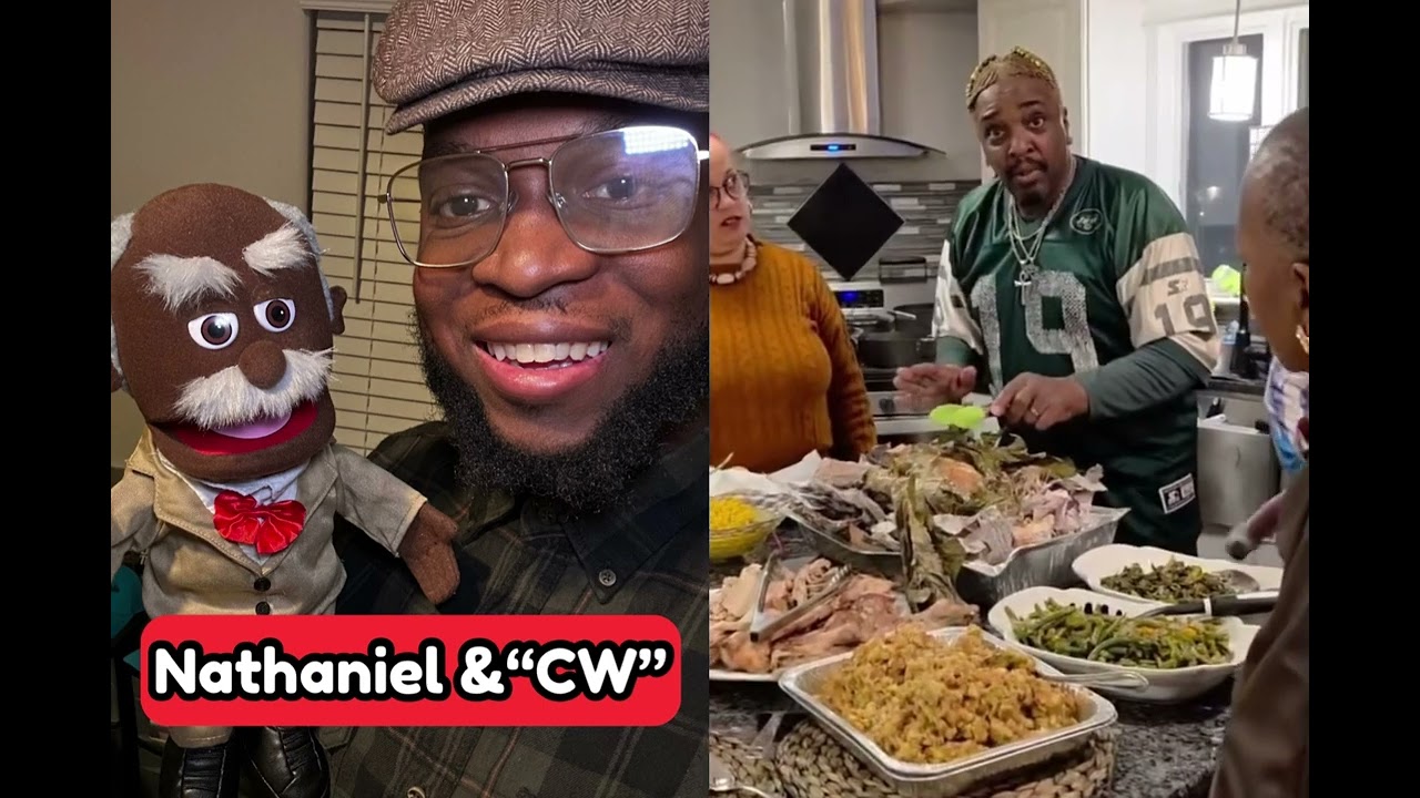Nathaniel & CW Sees a “Wrapped” Turkey Being Made
