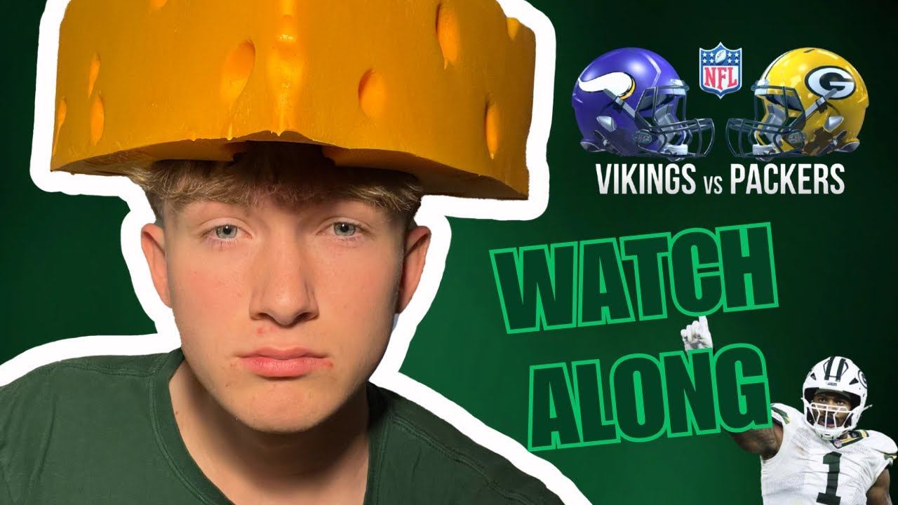 VIKINGS VS PACKERS LIVE Watchalong W/ Henry Brown