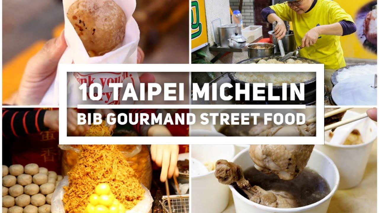 10 Michelin Street Food From TAIPEI's Night Markets