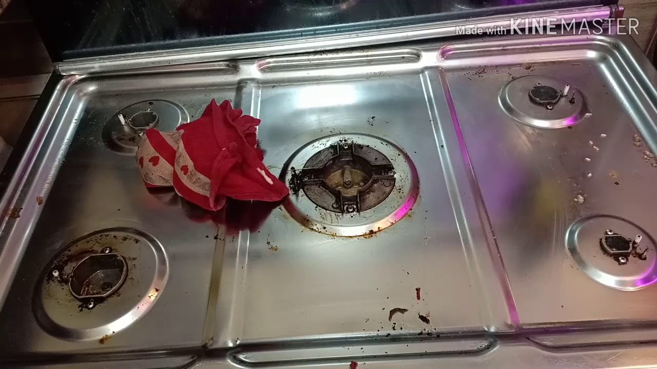 تنظيف البوتجاز بدون مجهود