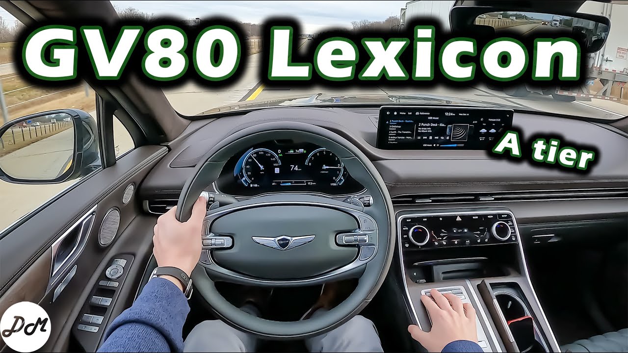 Genesis GV80 2023 года – обзор звуковой системы Lexicon с 21 динамиком