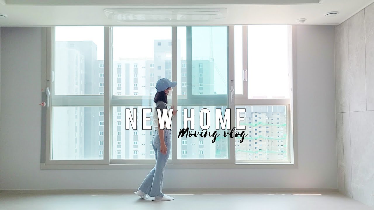 Life in Korea 🇰🇷| New Appartment  Moving vlog : korea apartment, self packing, empty apartment tour
