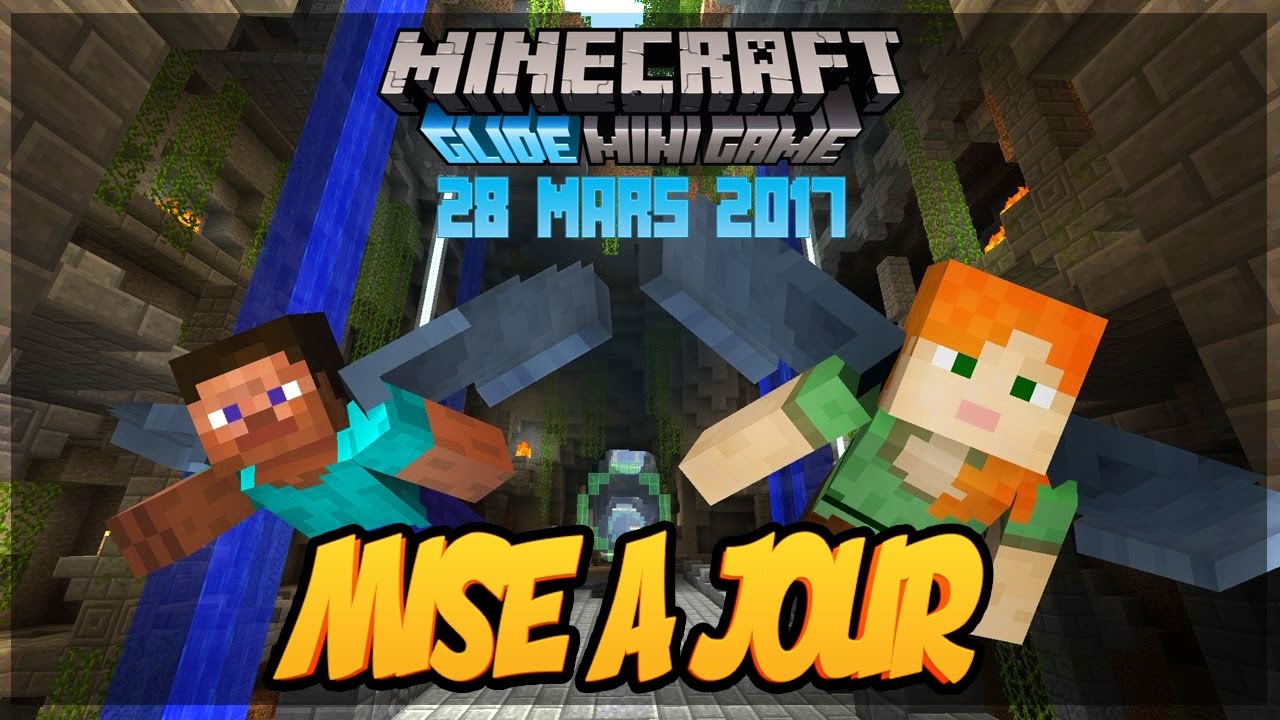 MINECRAFT - Glide Mini Game + Trailer | MISE A JOUR TU51 - PS4, PS3, PS Vita