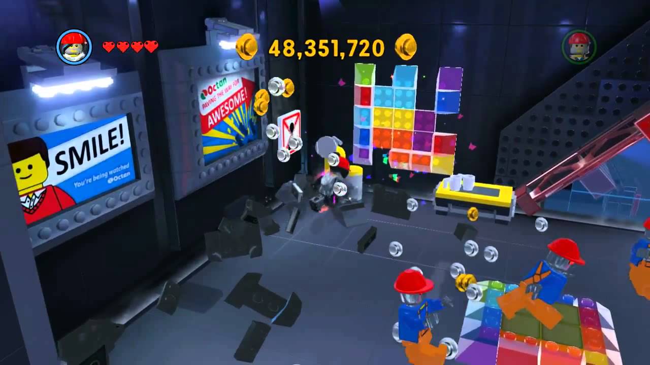The LEGO Movie Video Game - Wyldstyle (Robot Disguise) free roam
