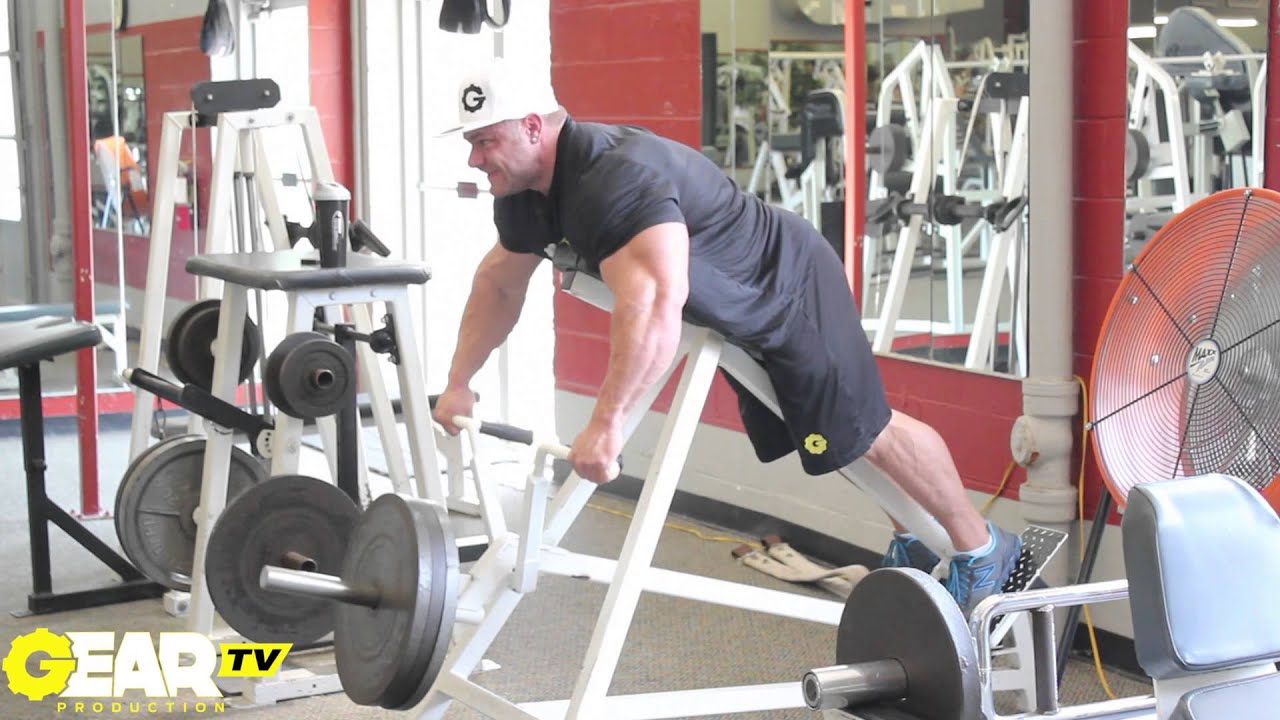Bodybuilder Justin Compton Day in the Life - Back Workout