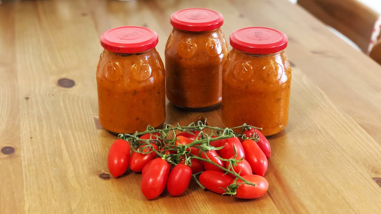 🍅 Sauce tomate cerise pour pasta et pizza 🍅  صلصة طماطم الكرز للمعكرونة والبيتزا