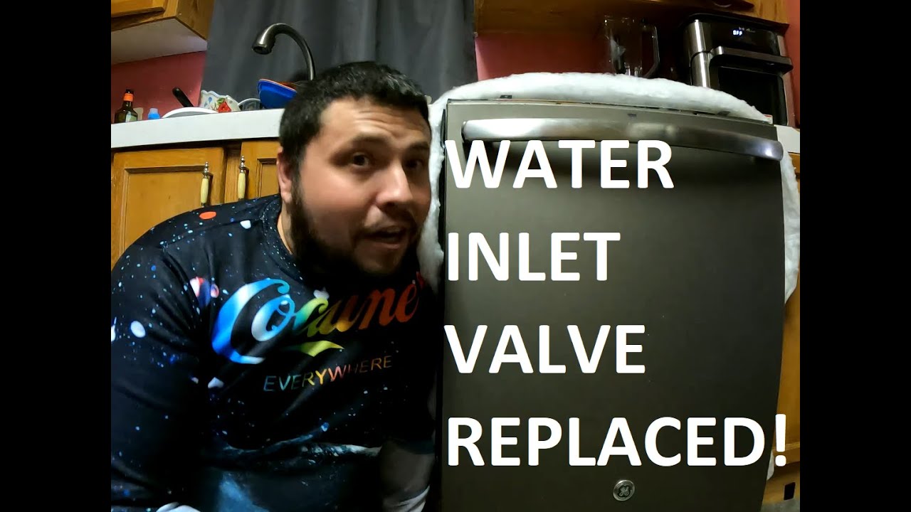 GE DISHWASHER NOT FILLING - WATER INLET VALVE REPLACEMENT | LETS FIX IT!