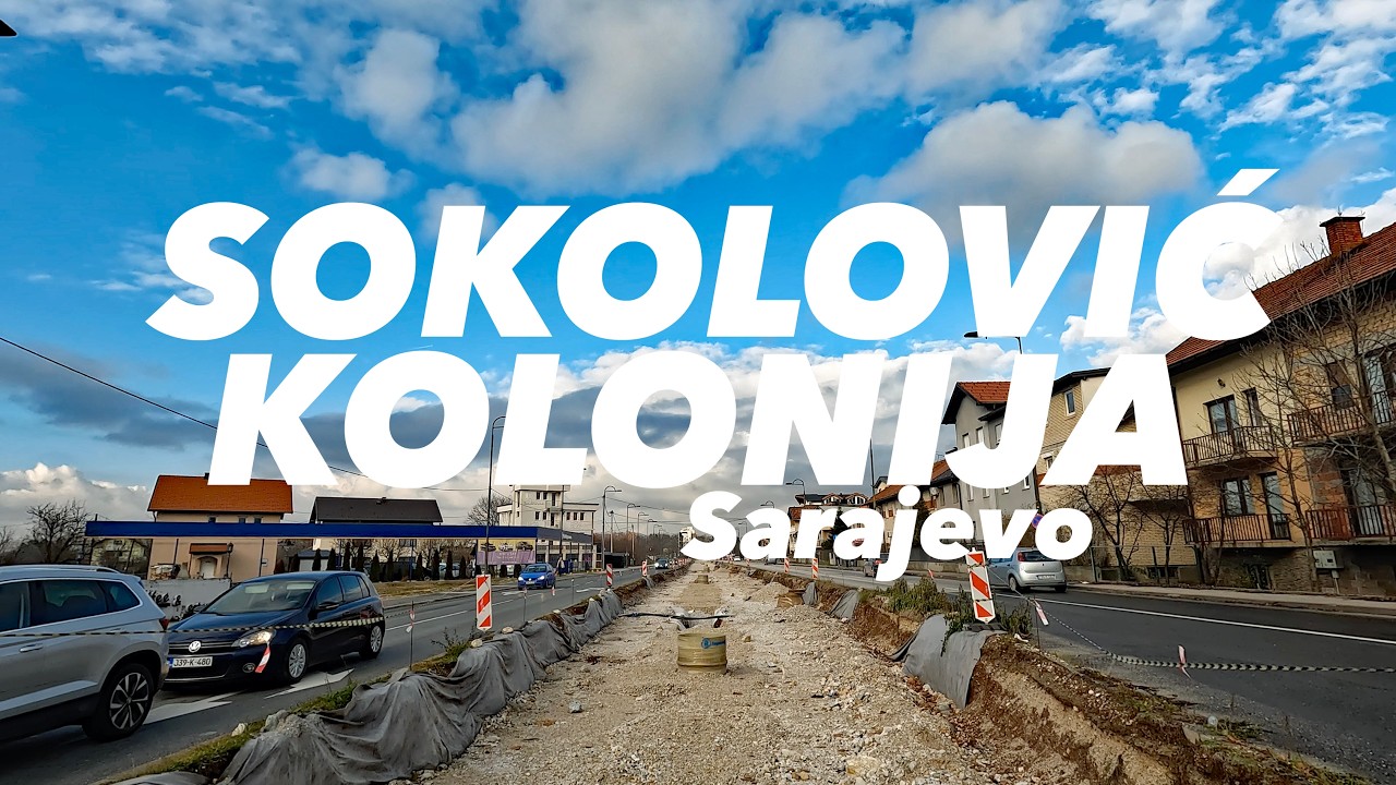 Šetnja kroz Sokolović Koloniju 🎓 A Walk Through Sokolović Kolonija, Sarajevo (Bosnia) (4K)