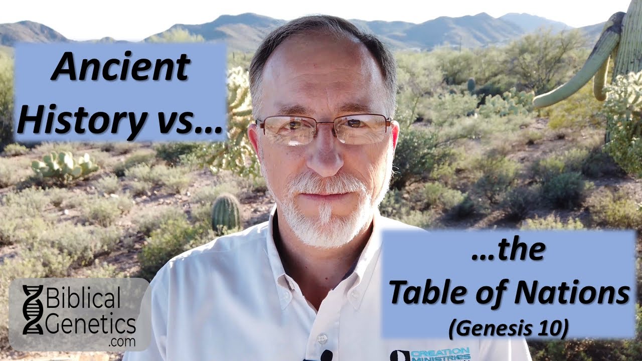 Ancient History vs The Table of Nations (Genesis 10)