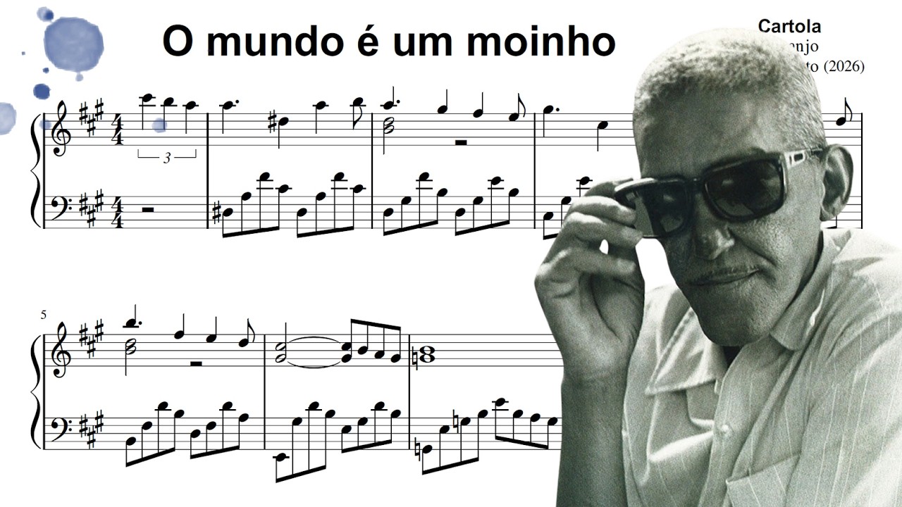Cartola - O mundo é um moinho (Fábio Augusto, arr. e piano)