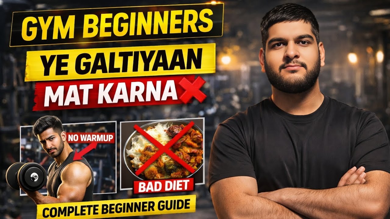 Gym Beginners: Don’t Make These Mistakes | Complete Beginner Guide 💪