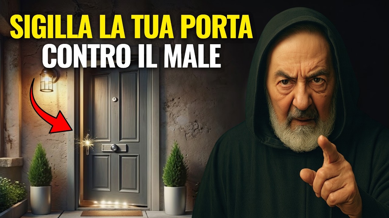 CHIUDI LA PORTA AL MALE: PADRE PIO AVVERTE DI UN PERICOLO NELLA TUA CASA