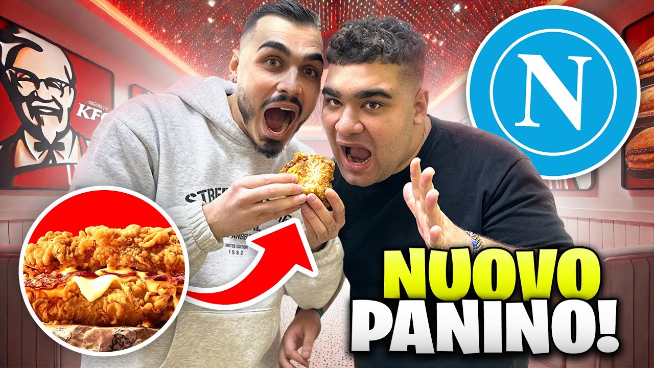 🍔 PROVO il NUOVO PANINO del KFC con ANDREA e succede questo…