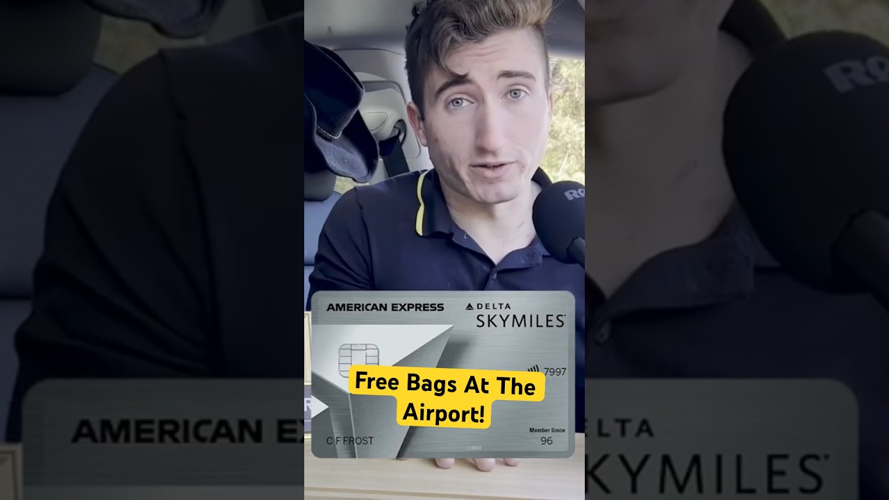 How To Get Free Checked Bags on Flights | Delta Platinum Amex Card