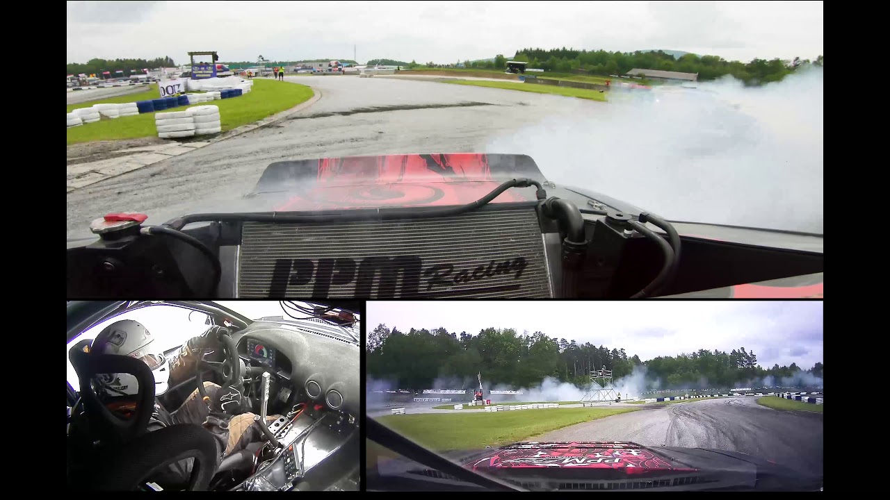 Juha Rintanen 2019 Drift Masters Grand Prix RD1 TOP32 vs Baggsy, Greinbach Austria