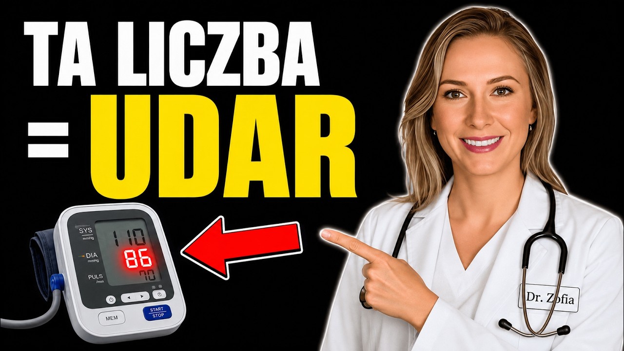 Jedna liczba ciśnienia krwi, kt&oacute;ra przewiduje udar m&oacute;zgu (dla senior&oacute;w po 60. roku życia)