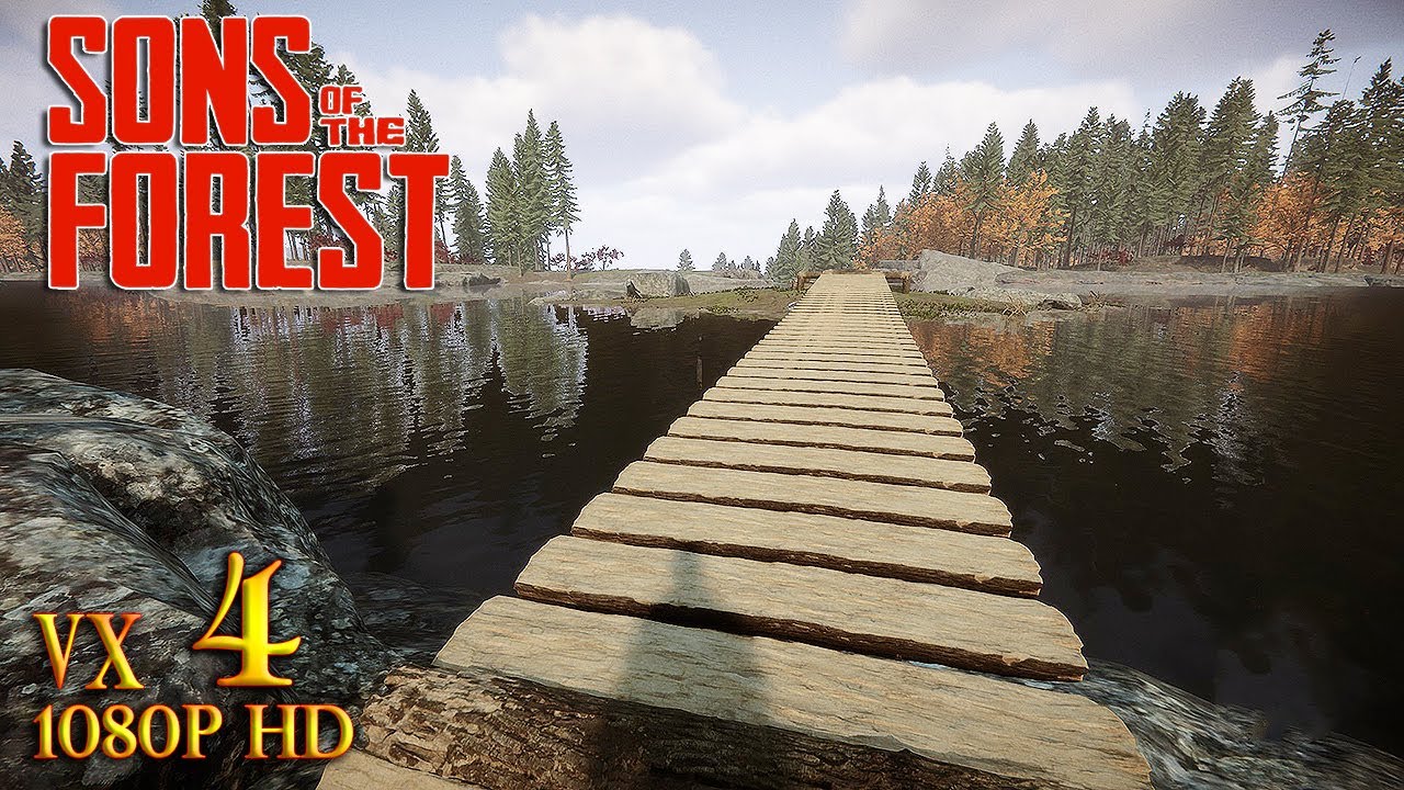 BUILDING A BRIDGE IN Sons Of The Forest Gameplay Ep4 PC