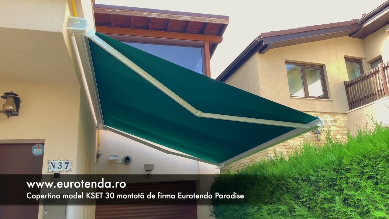 Copertină Casetată Electrică KSET 30 pentru Terasă | Eurotenda
