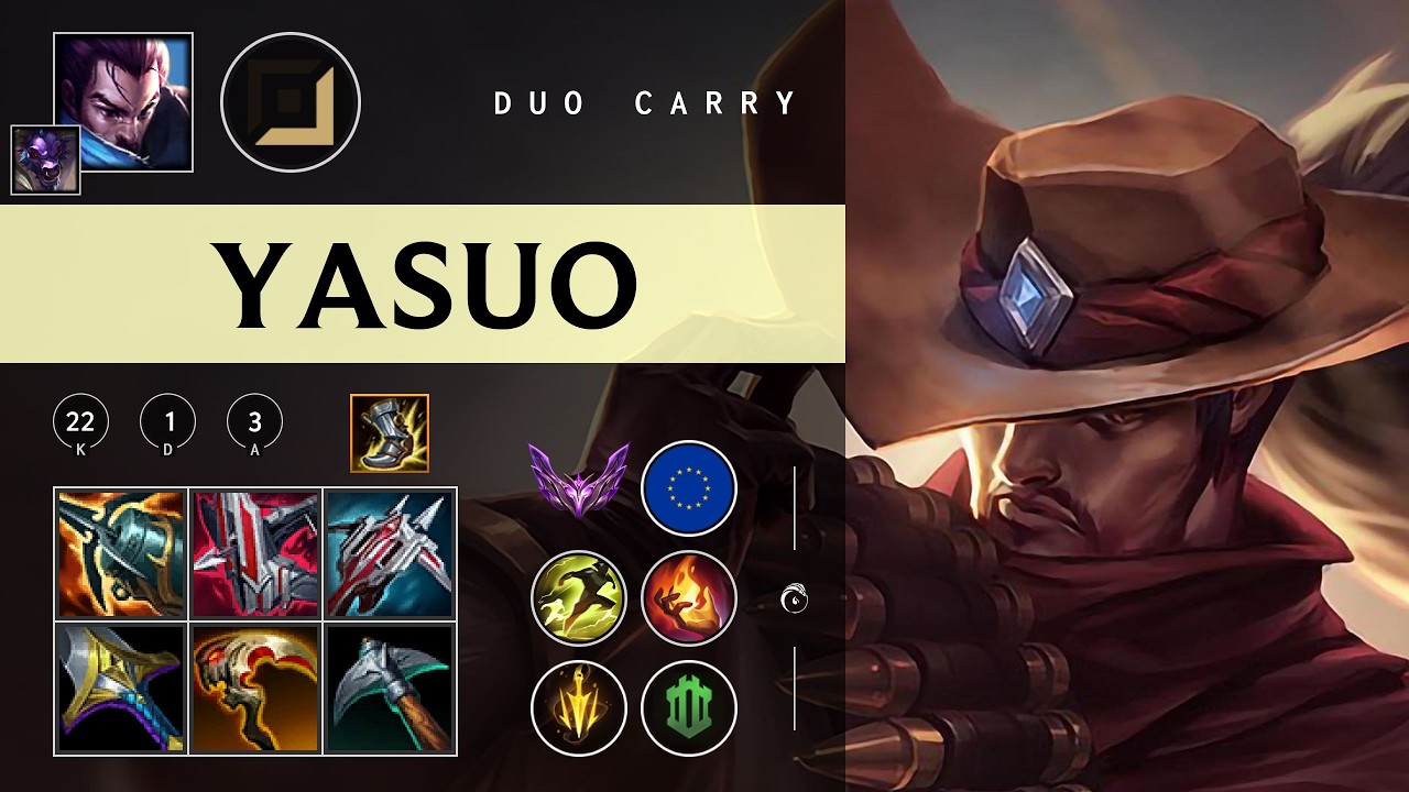 Yasuo ADC vs Corki - EUW Master Patch 26.04