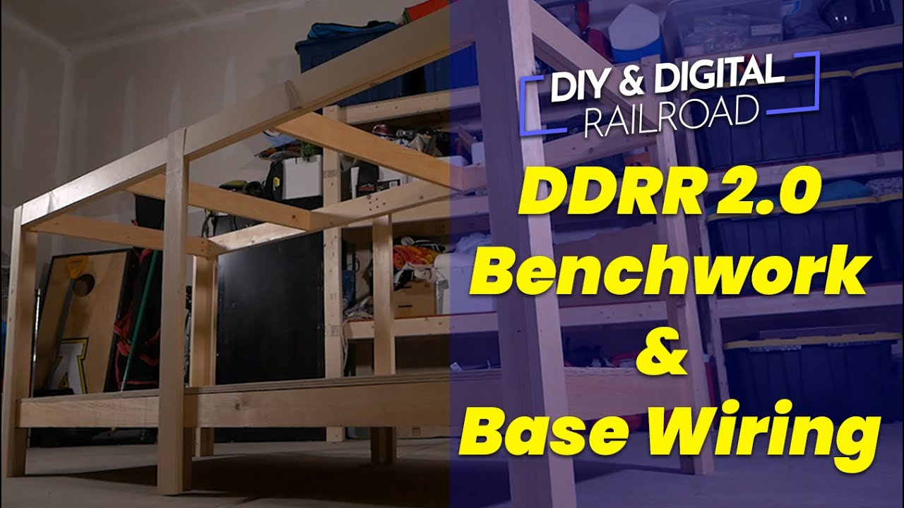 Building a New Model Railroad Part 1: The Benchwork and base Wiring