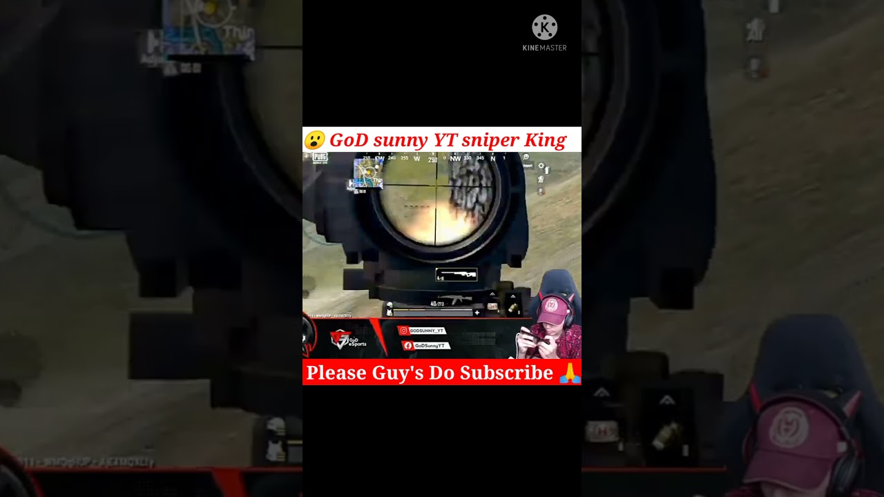 GoD Sunny YT sniper king 😮 GoD Sunny YT Best AWM Headshot 😮 Pubg Mobile Lite Attitude 💯