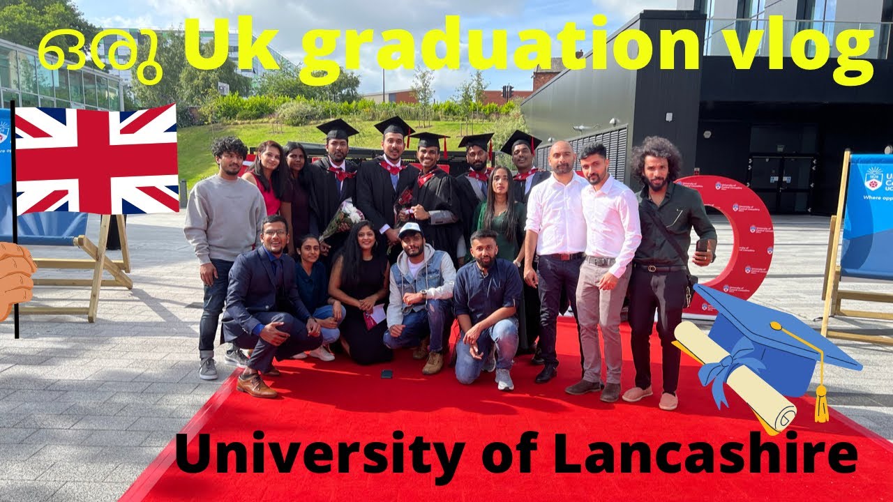 ഒരു gradution അപാരത |Uk graduation vlog| Uclan| University of Lancashire |