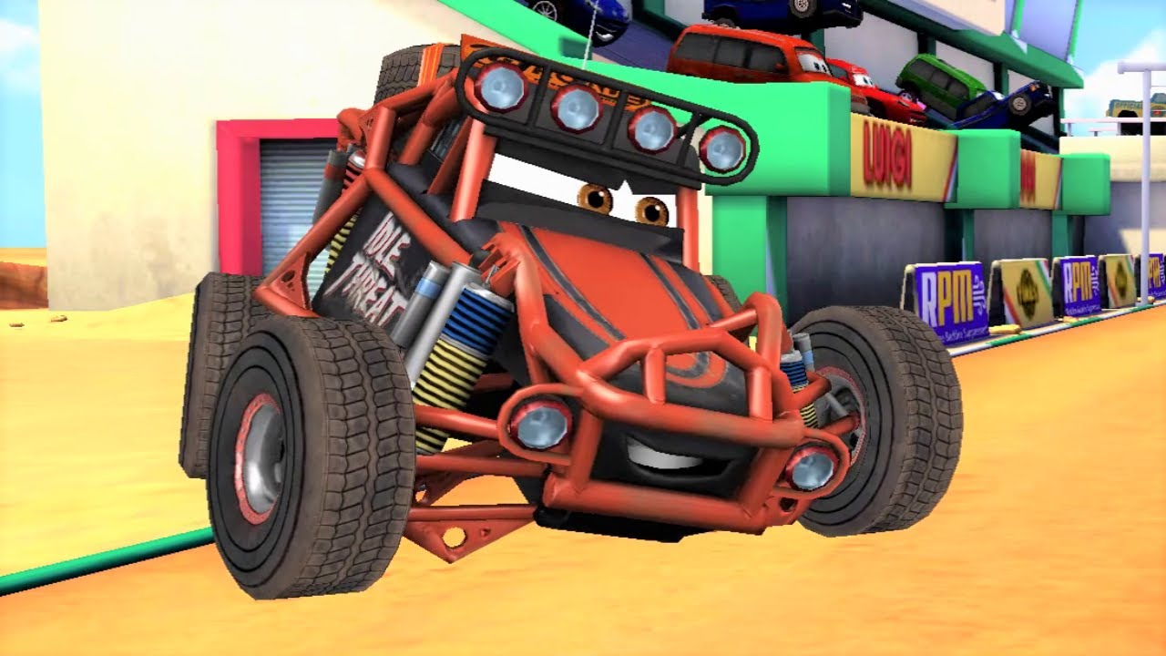 Cars: Fast as Lightning - Idle Threat Bonus Car Gameplay Compilation HD