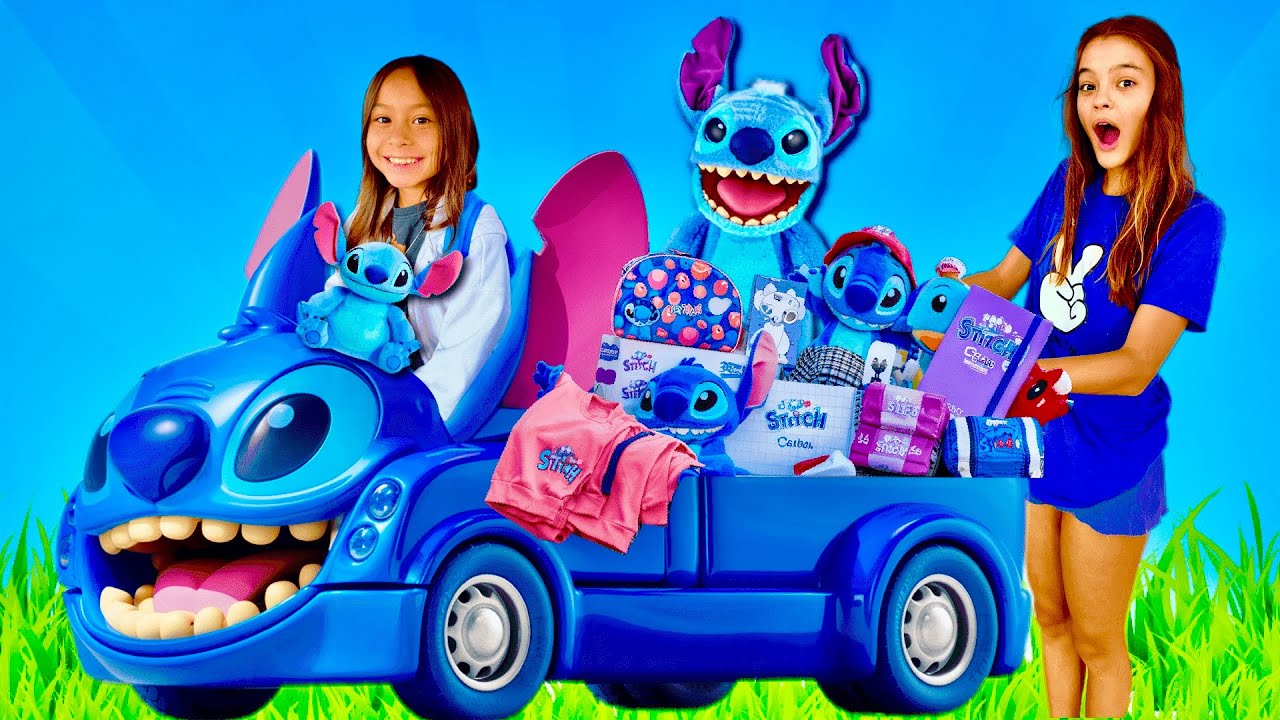 COMPRAMOS TUDO DO STITCH QUE ENCONTRAMOS NA LOJA!💙
